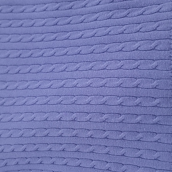 Merona Y2K Cableknit 3/4 sleeves button up Cardigan Size small fits medium EUC - Picture 7 of 11